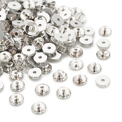 Прозрачный Прозрачные стеклянные граненые бусины, плоско-круглые, прозрачные, 5x2 мм, отверстие : 1 мм, около 1440 шт / упаковка