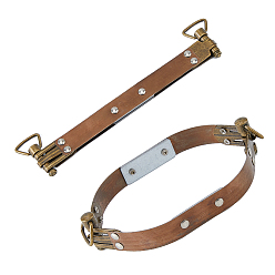 Античная Бронза Железный кошелек внутренняя гибкая рама с петлями, прямоугольные, античная бронза, 15x1.5~2.6x0.8 см, отверстие : 7.5x15.5 мм