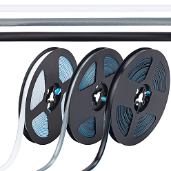 (52) Непрозрачная лаванда 3 рулоны ПВХ кромочной ленты, Кромка из клеевого шпона, с усилителем адгезии, для самодельного стола, кабинет, мебель, декоративная отделка, разноцветные, 7.5~8x1.5 мм, около 6 м / рулон, 2 цветов