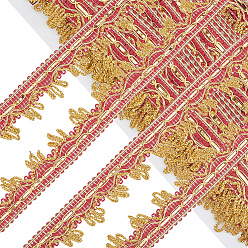 Brique Rouge 1ruban polyester pc, ornement de vêtements, rideau de décoration, firebrick, 1 pouces (25 mm)