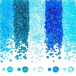 (52) Непрозрачная лаванда 6000 шт. 10 стили остроконечные акриловые стразы кабошоны, граненые, алмазная форма, разноцветные, 4.5~8x2.5~4 мм