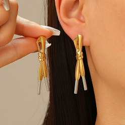 Другие 304 из нержавеющей стали серьги, узел, 50x8 мм