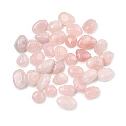 Розовый Кварц Природного розового кварца бусы, обваленные камни, нет отверстий / незавершенного, самородки, 15~40.5x11~20x7~19 мм