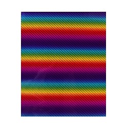 Couleur Mélangete Paster arc-en-ciel laser en vinyle pvc imperméable, pour la décoration de la maison de bricolage, couleur mixte, 300x250x0.3mm