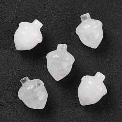 Хрусталь Натуральный кварц, желуди, 25~27x20 мм