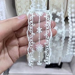 Цветок Кружевная отделка с вышивкой из полиэстера, аксессуары для одежды, белье, цветок, 1-1/2 дюйм (38 мм), 29 ярдов