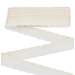 Снежный Хлопок лента, для пошива аксессуаров, снег, 1-3/4 дюйм (45 мм), около 16.00 ярдов (5.49 м) / рулон