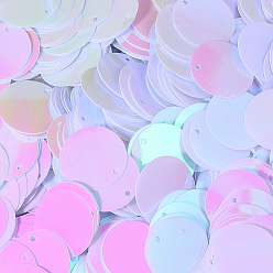 Colorful 80G PVC Pendants, Flat Round, Colorful, 20mm