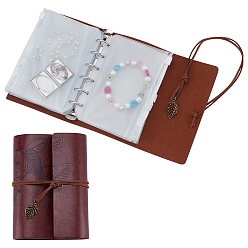 (52) Непрозрачная лаванда 1 Прямоугольный блок из поликарбоната с рисунком листьев, искусственная кожа, обложка из железного сплава и 12 Пакет из ПВХ, разноцветные, 145x97x20 мм