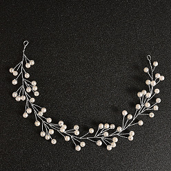 Платина Сплав волос, Аксессуары для волос, заколки-лозы для женщин, платина, 300x30 мм