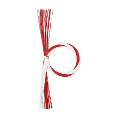 Красный Подвесные украшения в виде венка из бумаги сименава, для домашнего декора своими руками, красные, 450x150 мм