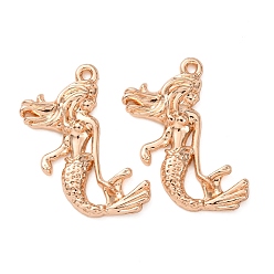 Light Gold Подвески из сплава , русалка прелести, золотой свет, 23x18.5x2.5 мм, отверстие : 1.2 мм, Около 666 шт / 1000 г