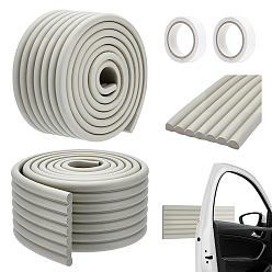 Серый Пеноизоляционная хлопковая противоударительная полоса, для мебели против углов, серые, 2050x74x6.5 мм