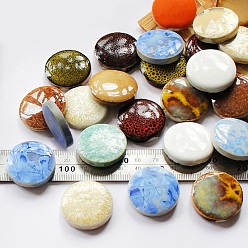 (52) Непрозрачная лаванда Мозаика из керамогранита, мозаика неправильной формы, для поделок из мозаики своими руками, рамы для картин, плоско-круглые, разноцветные, 15~60x5 мм, о 100 г / мешок