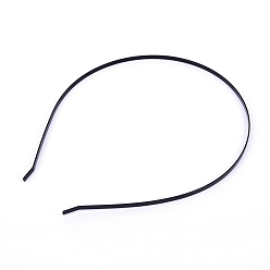 Andere Farbe Haar-Accessoires Eisenhaarband Zubehör, Schwarz, 140x118.5x3 mm