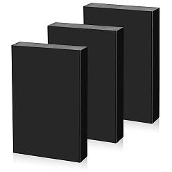 Noir Panneaux en PEHD, rectangle, noir, 115x76x20mm
