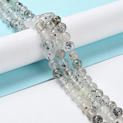 Хризоколла Природные хризоколлу бисер нитей, круглые, 6 мм, отверстие : 0.7 мм, около 61 шт / нитка, 15.35 дюйм (39 см)