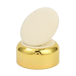 Золотой Подвесные стенды из микрофибры, с основанием из алюминиевого сплава, бежевые, золотые, 5.55x5.55x6.55 см