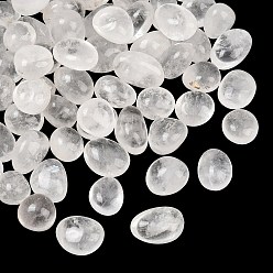 Quartz Crystal Natural Quartz Crystal Rock Crystal Beads, Grade AB, Tumbled Stone, Nuggets, No Hole/Undrilled, Vase Filler Gems, 15~23x18~28x6~21mm