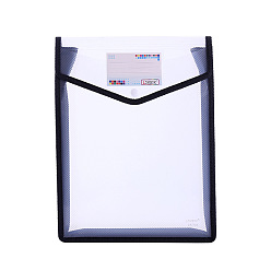 Белый Полипропиленовые карманы для документов, прямоугольные, белые, 190x55x255 мм