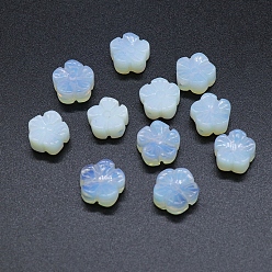 Opalite Perles opalite, fleur, 12x12mm