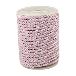 Lavender Blush Twisted Nylon Thread, Lavender Blush, 5mm, about 18~19yards/roll(16.4m~17.3m/roll)