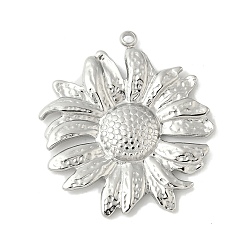 Нержавеющая Сталь Цвет 304 подвески из нержавеющей стали, , цвет нержавеющей стали, 32x29x3 мм, отверстие : 1.8 мм