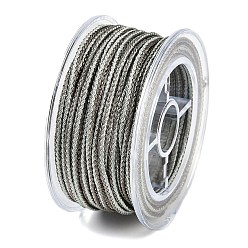 Светло-коричневый 10 ярдов круглых плетеных нейлоновых нитей, для китайского решений узлов, загар, 1.5 мм, около 2.19 ярдов(2м)~3.28 ярдов(3м)/рулон