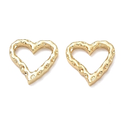 Golden 304 Stainless Steel Linking Rings, Heart, Long-Lasting Plated, Golden, 19.5x20x3mm, Inner Diameter: 8.5x14.5mm