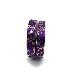 Индиго 44м полиэфирные ленты с золотым тиснением и мраморным принтом, аксессуары для одежды, индиговые, 3/4 дюйм (20 мм), около 48.12 ярдов (44 м) / рулон