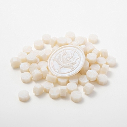 Светло-Синий Иллюзорные цветные частицы сургуча, для ретро печать печать, восьмиугольник, голубой, 9 мм, Около 1500 шт / 500 г