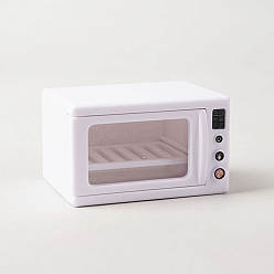 Белый Миниатюрные украшения из смолы для электроприборов, аксессуары для домашнего кукольного домика с микро-ландшафтом, притворяясь опорными украшениями, белые, 32x44x27 мм