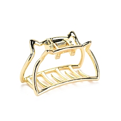 Золотой Заколки для волос в виде когтей из кошачьего сплава, золотые, 42x25 мм