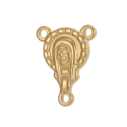 Настоящее золото 14K Пасхальные 304 кулоны из нержавеющей стали, королевский шарм, ионное покрытие (ip), долговечный, реальный 14 k позолоченный, 16x12 мм, отверстие : 1.5 мм