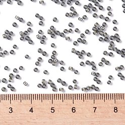 (371) Inside Color Black Diamond/White Lined TOHO Round Seed Beads, Japanese Seed Beads, (371) Inside Color Black Diamond/White Lined, 11/0, 2.2mm, Hole: 0.8mm, about 5555pcs/50g