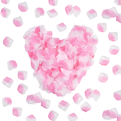 Бледно-фиолетовый Красный 100 г атласные искусственные лепестки роз, для свадебного прохода центральные столовые конфетти вечерние сувениры украшения дома, бледно-фиолетовый красный, 52~54x50~52x0.1 мм, 1111 шт / 100 г