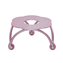 Розовое Золото Железные восковые палочки печь, восковая печать теплее, для изготовления сургучной печати, цветок, розовое золото , 75x45 мм