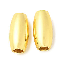 Золотой Латунные бусины, долговечный, рис, золотые, 10.5x5.5 мм, отверстие : 2.8 мм