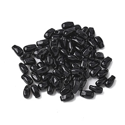 Черный 70шт 5г бусины миюки, японский бисер, слеза, чёрные, 5.5x3x3 мм, отверстие : 1 мм