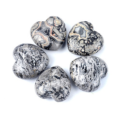 Пикассо Камень Натуральные лечебные камни пикассо яшма, сердечные камни, карманные пальмовые камни для балансировки рейки, 30x30 мм