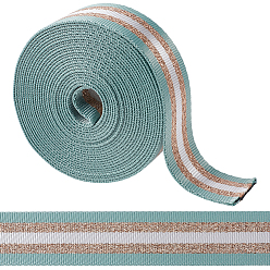 Средний Аквамарин 5 полиэфирная лента в ярдах, аксессуары для одежды, средний аквамарин, 1-1/2 дюйм (38 мм), 5 ярдов / комплект