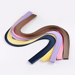 (52) Непрозрачная лаванда Рюш полоски бумаги, разноцветные, 530x5 мм, о 120strips / мешок