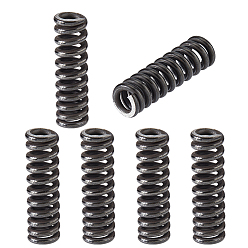 Черный 6шт. стальная пружина, чёрные, 29x8.5 мм, внутренний диаметр: 5 мм