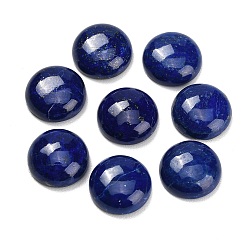 Ляпис-Лазурь Природный лазурит кабошонов, плоский зад, полукруглый, 14x4.5~6 мм
