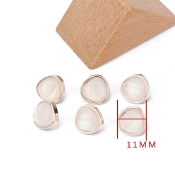 Triangle Acrylic Shank Button, Triangle, 11mm