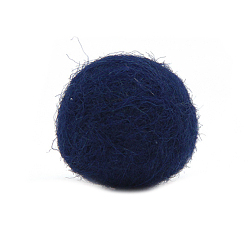 Прусский Синий Шерстяные войлочные шарики, Pom Pom шары, для декоративных украшений diy, берлинская лазурь, 20 мм
