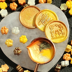 Золотистый 150 шт. Частицы сургуча, для ретро печать печать, отпечаток лапы, золотые, 10 мм