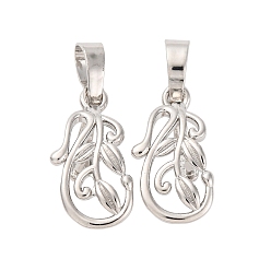 Платина Латунный подвесной штифт балис, стойки покрытие, прочное покрытие, без кадмия и без свинца, платина, 22x10.5x11.5 мм, отверстие : 8x5 мм