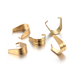 Золотой 201 из нержавеющей стали оснастки на поруки, золотые, 11x11x5 мм, штифты : 1 мм