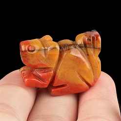 Другие Нефриты Резные фигурки белок из натурального нефрита, для украшения рабочего стола домашнего офиса, 15~20x26~28 мм